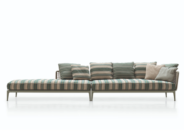 RIBES - Fabric garden sofa by B&B Italia Outdoor - view 2